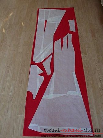 Шьём платье в пол своими руками. Фото №15