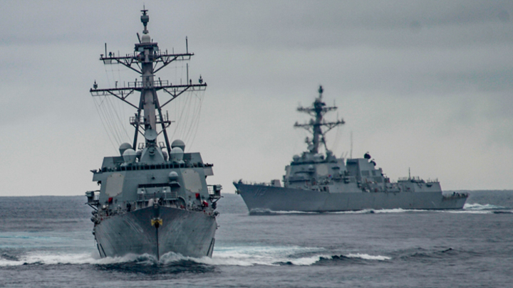 Новый бой тихой войны с США на море