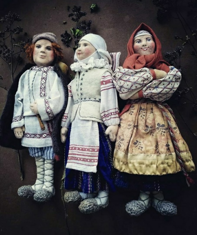 Текстильные миниатюры Натальи Чудиновой 