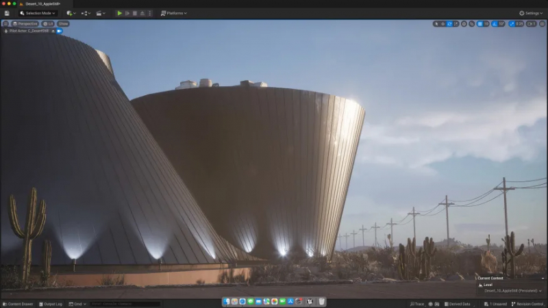 Apple Mac на чипах M1 и M2 получили нативную поддержку Unreal Engine 5.2