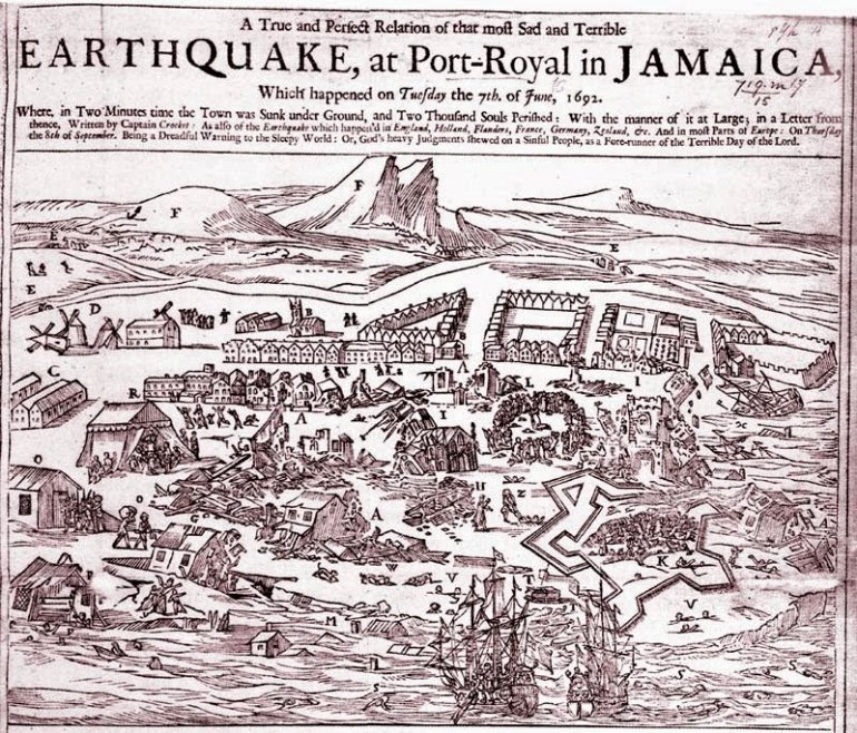 Как затонул пиратский город история