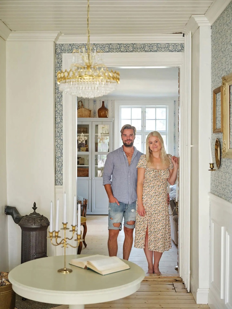 Красивый дачный домик молодой семьи в Швеции идеи для дома,интерьер и дизайн