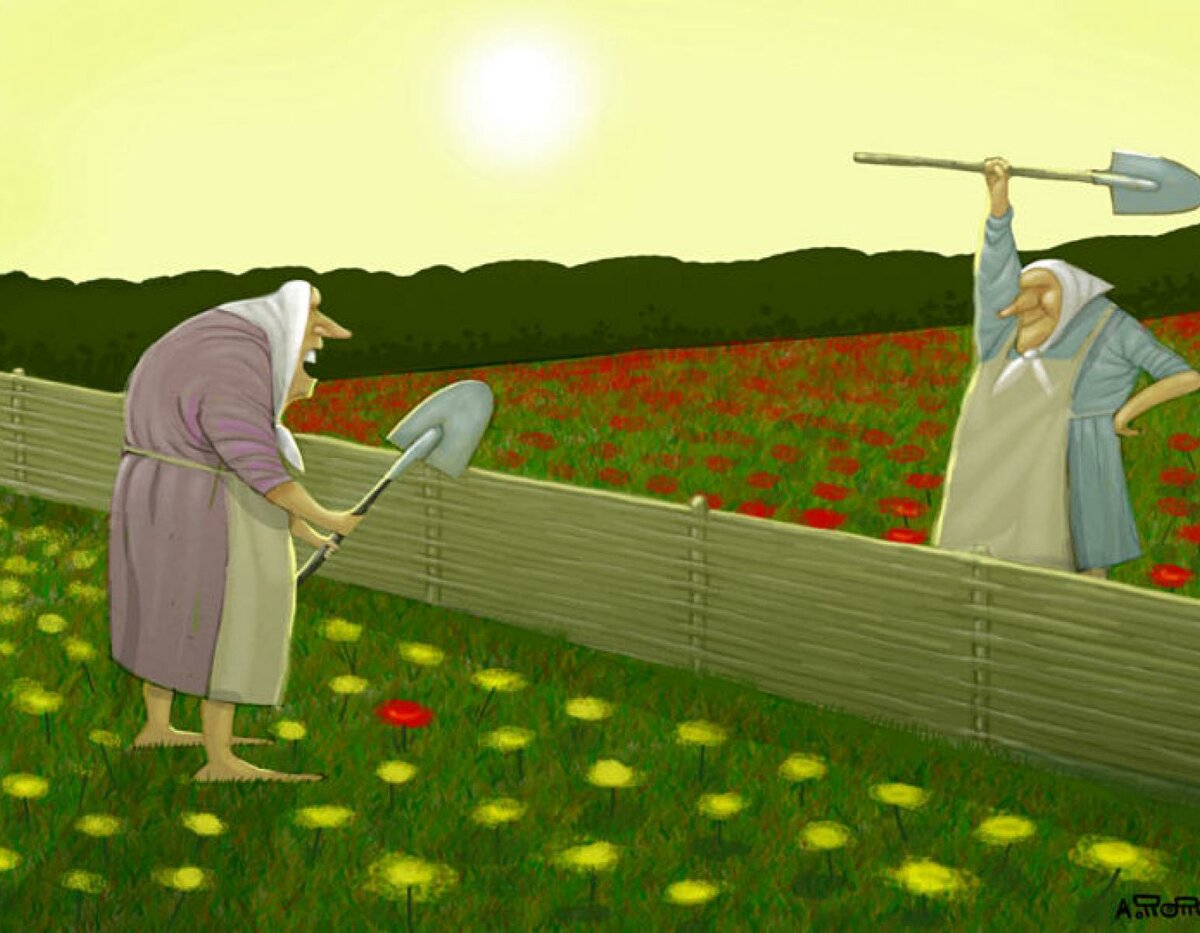 Забор раздора