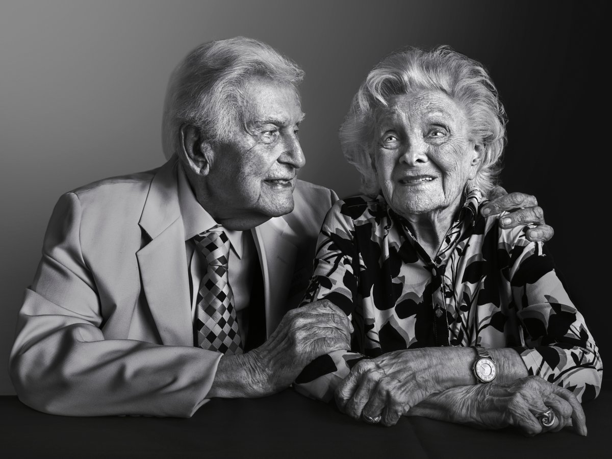 Фотографии 100-летних людей