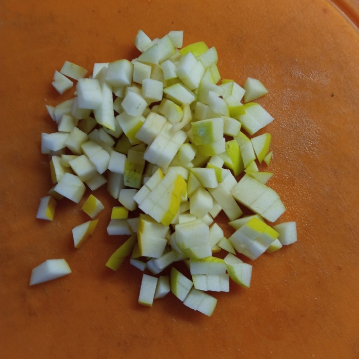 Картофельный салат с говяжьей домашней тушенкой салаты