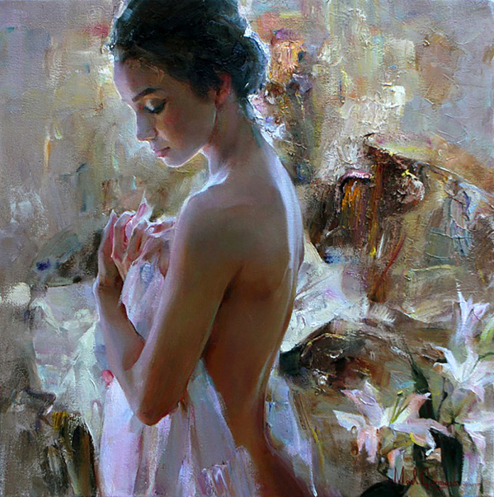 И как её за это не любить..? Michael & Inessa Garmash Живопись