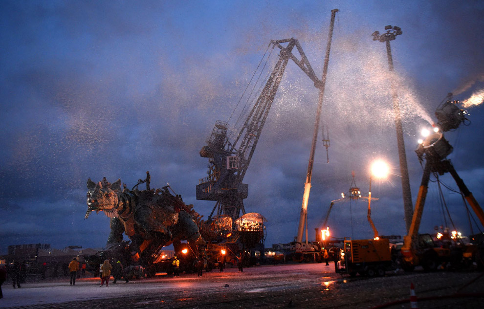 Театр La Machine, или дракон во Франции Европа,Путешествия,фото