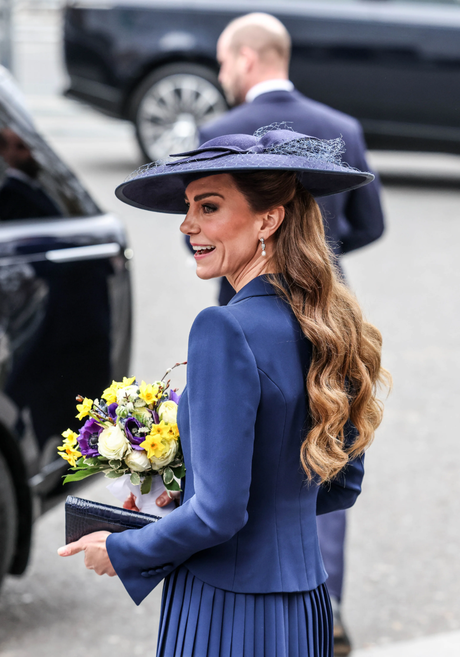 Кейт Миддлтон в аббатстве