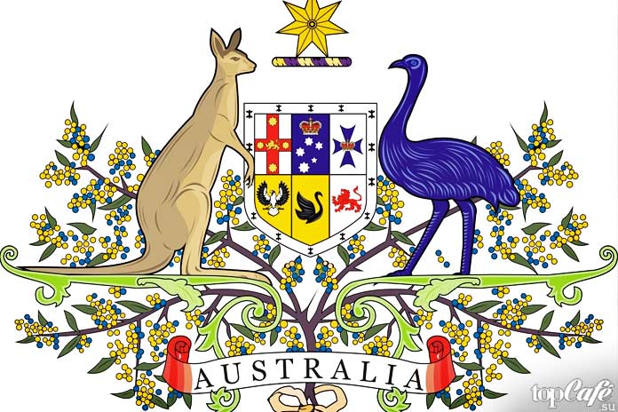 Список фактов об Австралии: Символический герб