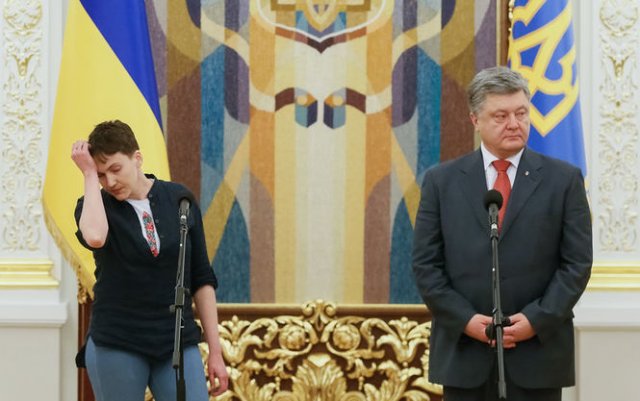 Почему у Порошенко началась истерика из-за поездки Савченко в Минск