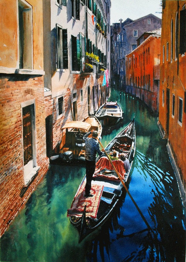 Живая акварель. Картины Джо Фрэнсиса Даудена Живая акварель. Картины Джо Фрэнсиса Даудена