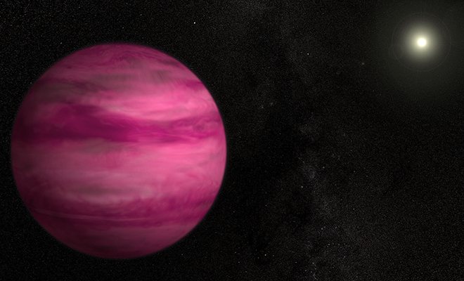 В космосе нашли странную планету: она легче облака, но в 2 раза больше Юпитера 
