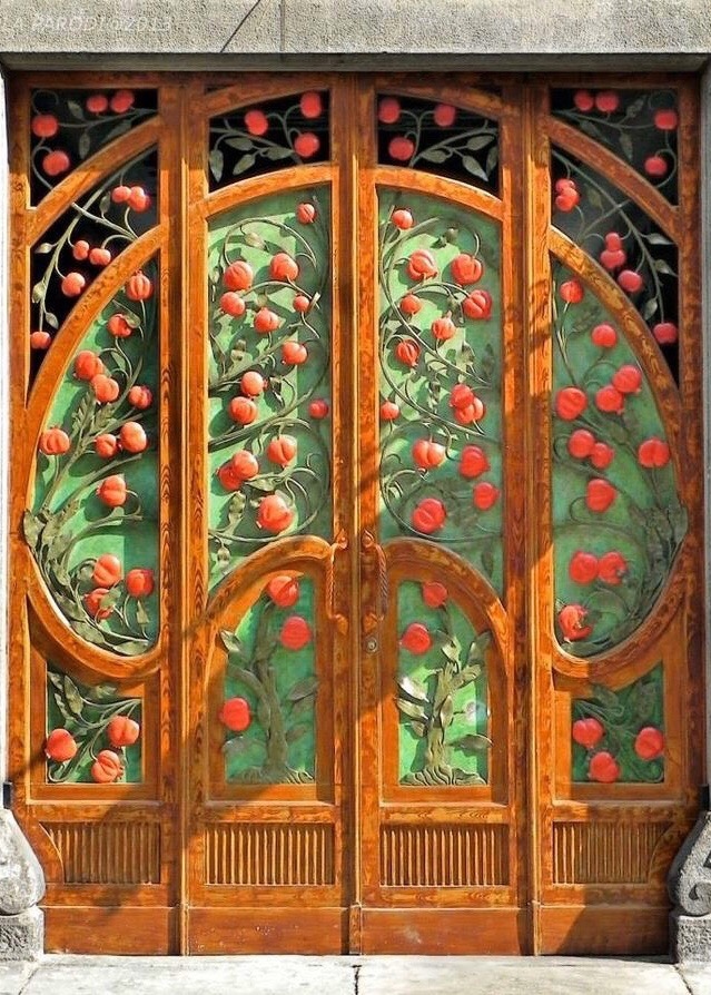 Двери в стиле модерн Двери в стиле модерн архитектура,интерьер и дизайн