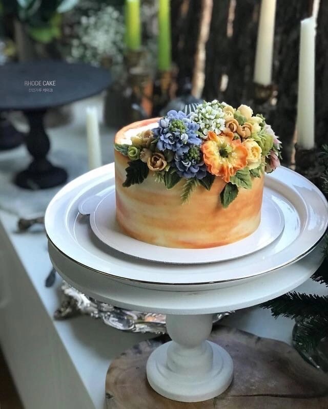 Цветущие торты от вдохновлённых природой мастеров Rhode Cake выпечка,декор