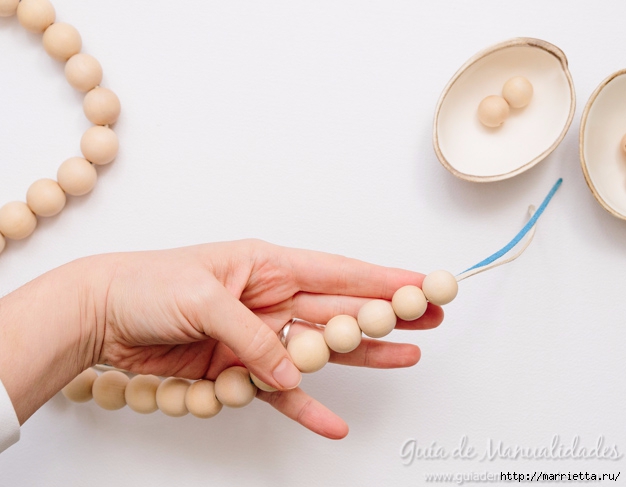 Аксессуар для кухни. Подвеска из бусин для рулона бумаги домашний очаг...