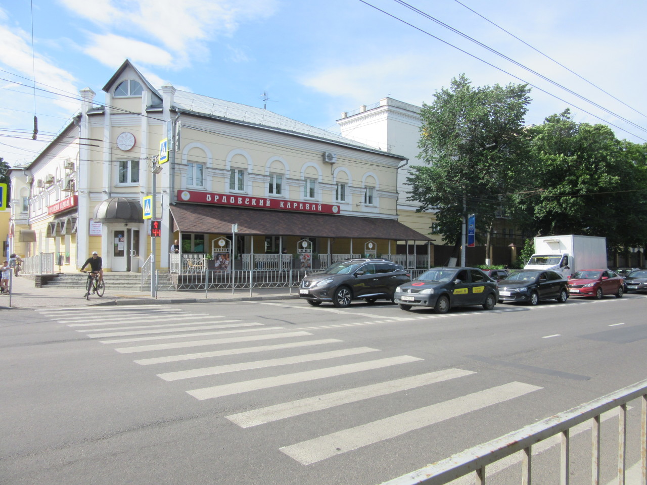 Орёл. Чуть более ста лет...Прогулка 10 (часть 2) парка, парке, города, городской, театр, здание, Горького, кустарники, городского, деревьев, много, площадь, очень, общественности, кустарников, деревья, неоднократно, назад, аттракционы, большой