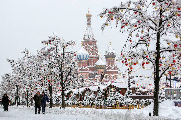 Снежная Москва