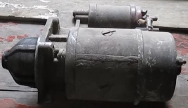 ещё одна причина почему не заводится ваз 2107 это стартер