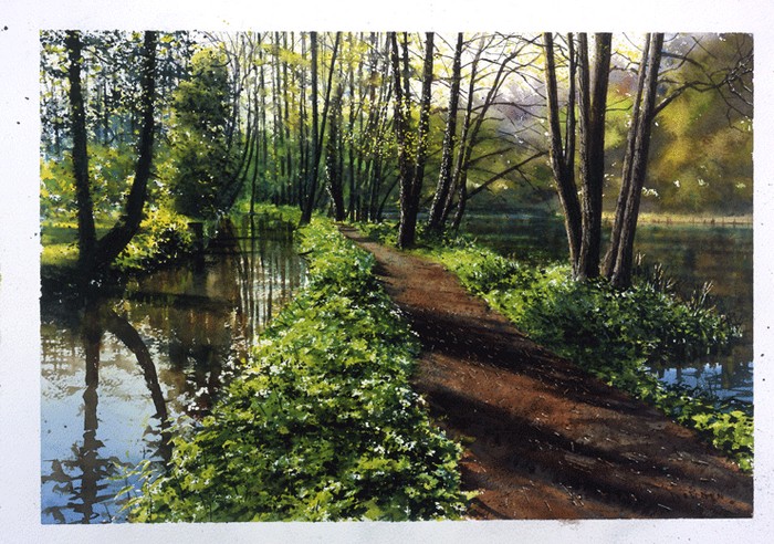 Живая акварель. Картины Джо Фрэнсиса Даудена Живая акварель. Картины Джо Фрэнсиса Даудена