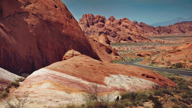 Долина Огня в Неваде Долина Огня в Неваде