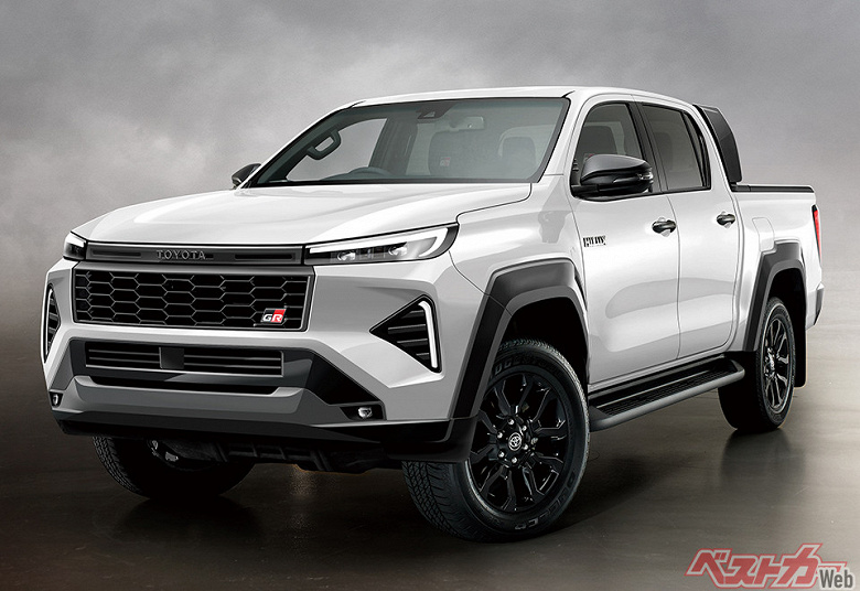 Рама и подвеска от Land Cruiser 300, более мощный мотор, честный полный привод и 8-ступенчатый «автомат». Раскрыты секреты совершенно нового Toyota Hilux
