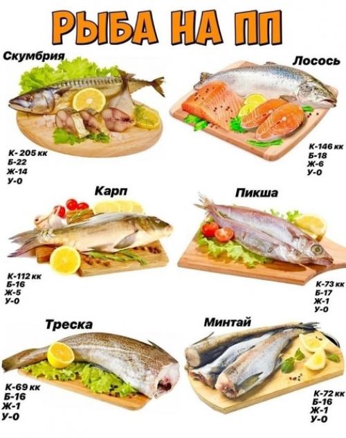 Какую выбрать рыбу на ПП?