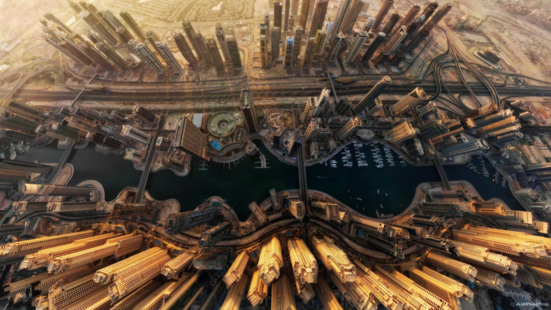 Города мира с высоты: карты из улиц и домов, которые восхитят своим видом 