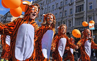В Уссурийске прошел традиционный фестиваль в честь Дня тигра
