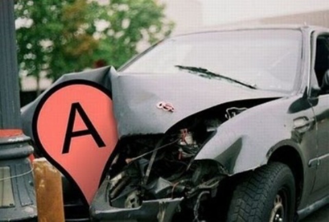 Необычные автопроисшествия