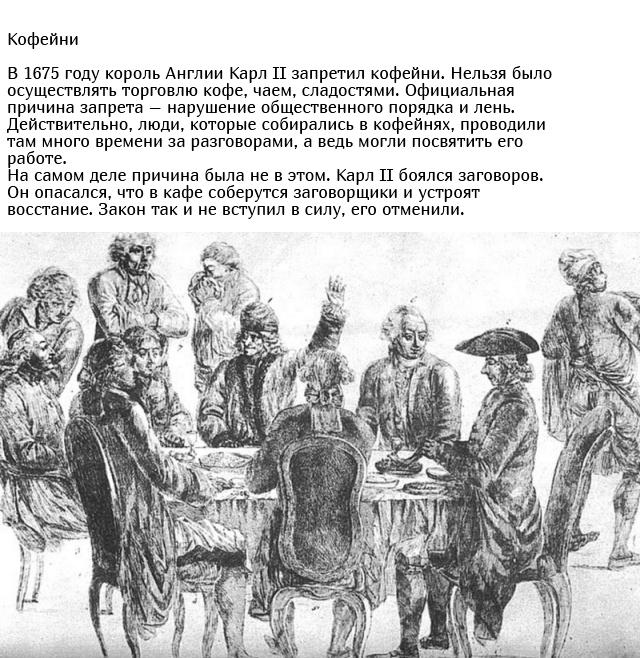 Вещи, которые были под запретом в прошлом  