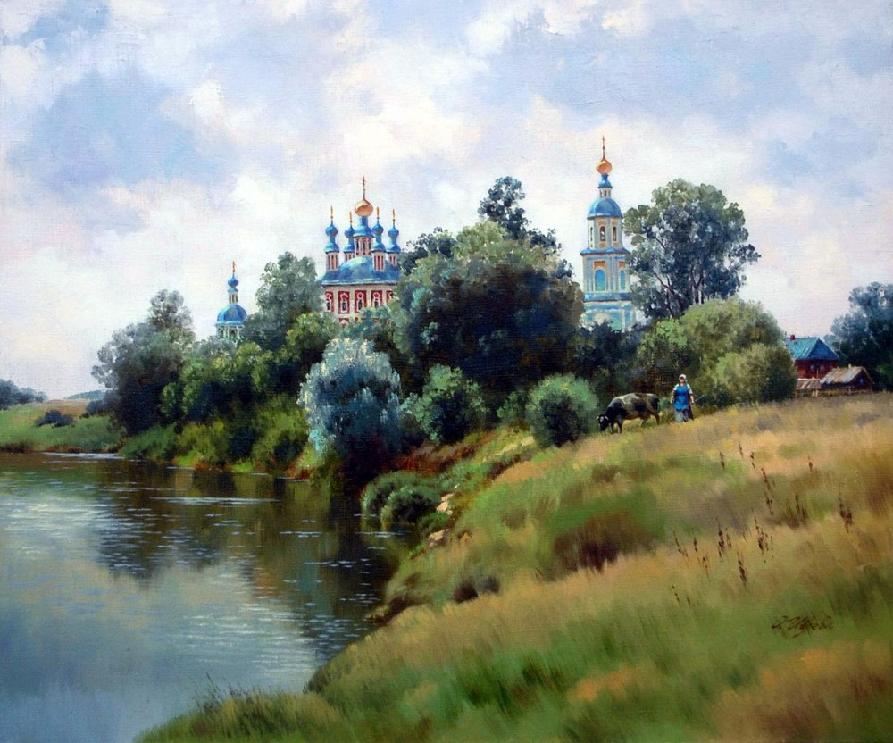 Купола. Художница Ольга Ивлева Купола. Художница Ольга Ивлева Живопись