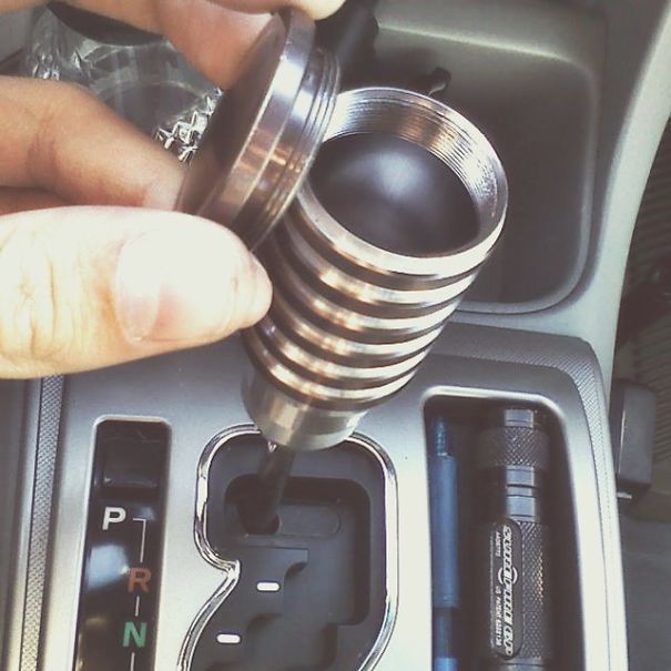 Secret Compartment Shift Knob