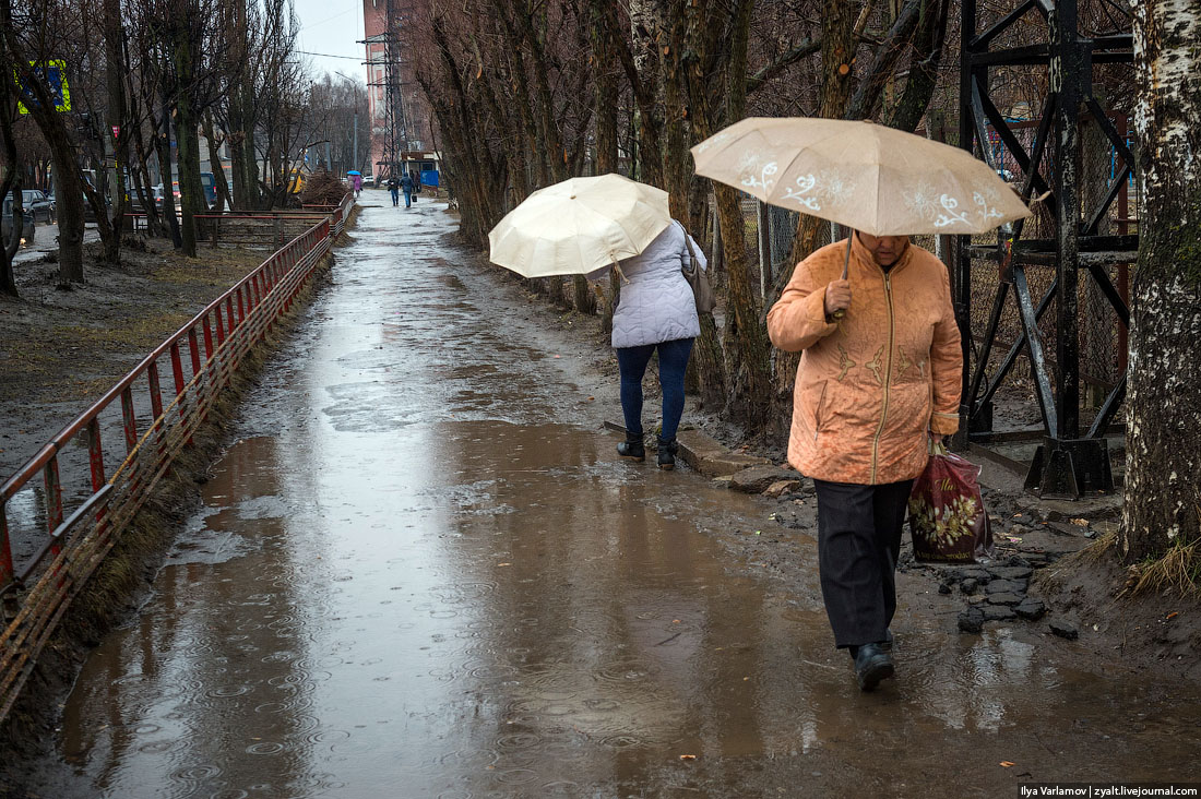 Откуда в наших городах берётся грязь?