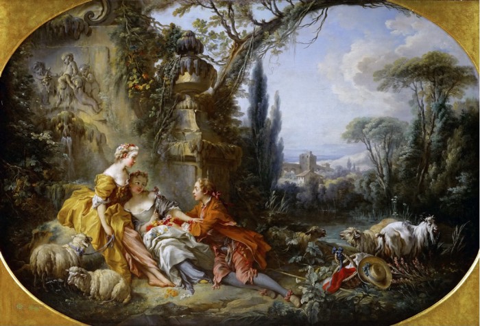 Прелести сельской жизни. Автор: Francois Boucher.