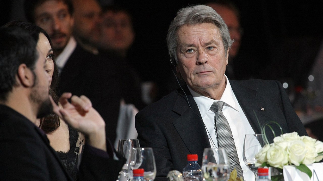 Ален Делон с уважением высказался о работе Путина на посту президента России