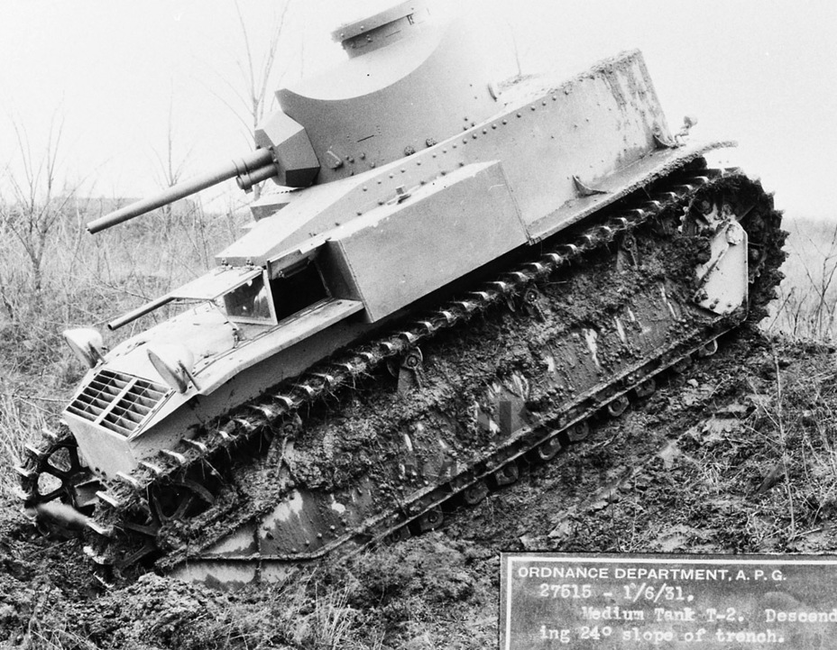 ​Испытания Medium Tank T2 принесли разочарование - Серый кардинал американского танкостроения | Warspot.ru