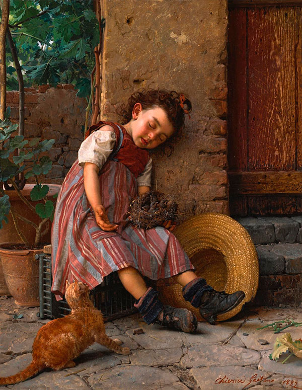 Gaetano Chierici, Благоприятный момент, 1882