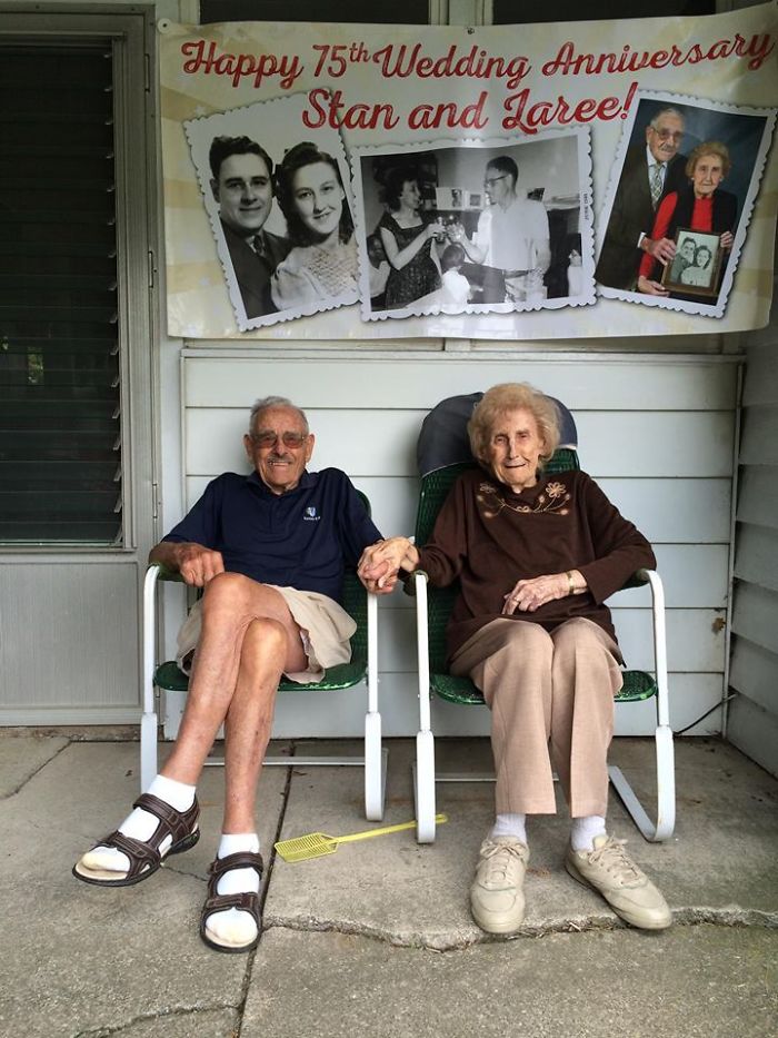 My Grandparents Just Celebrated Their 75th Wedding Anniversary