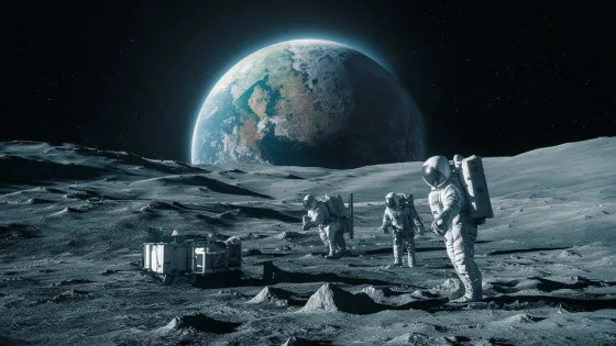 У лунных камней нашли магнитными свойства, хотя спутник полем не обладает