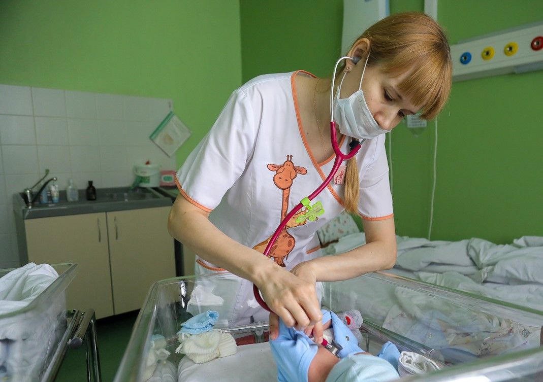 За пять лет в перинатальном центре Архангельска появилось больше 20 тысяч детей