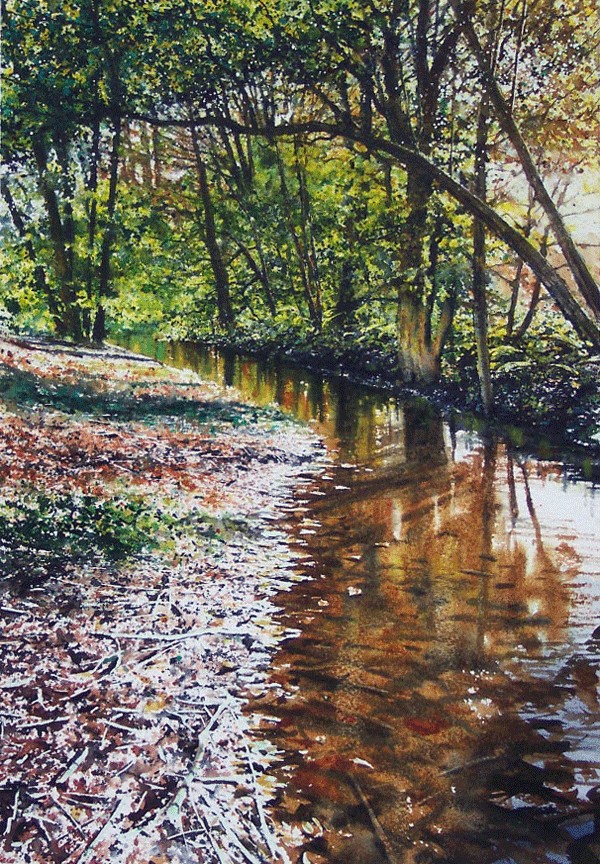 Живая акварель. Картины Джо Фрэнсиса Даудена Живая акварель. Картины Джо Фрэнсиса Даудена