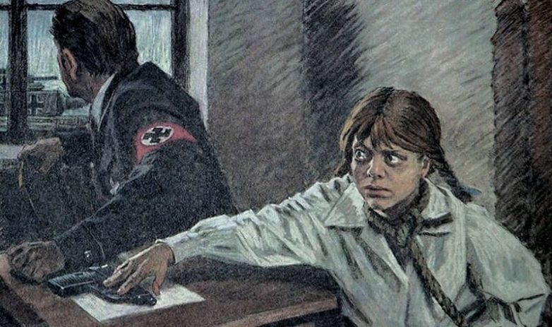 17-летняя школьница-героиня Зина Портнова в одиночку уничтожила сотню немцев 17-летняя школьница-героиня Зина Портнова в одиночку уничтожила сотню немцев