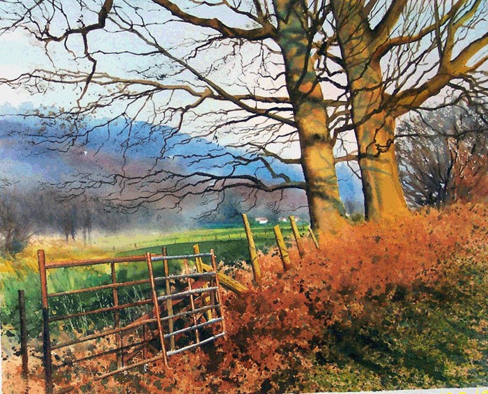 Живая акварель. Картины Джо Фрэнсиса Даудена Живая акварель. Картины Джо Фрэнсиса Даудена