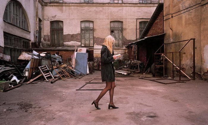 Лихие девяностые в фотографиях Lise Sarfati Лихие девяностые