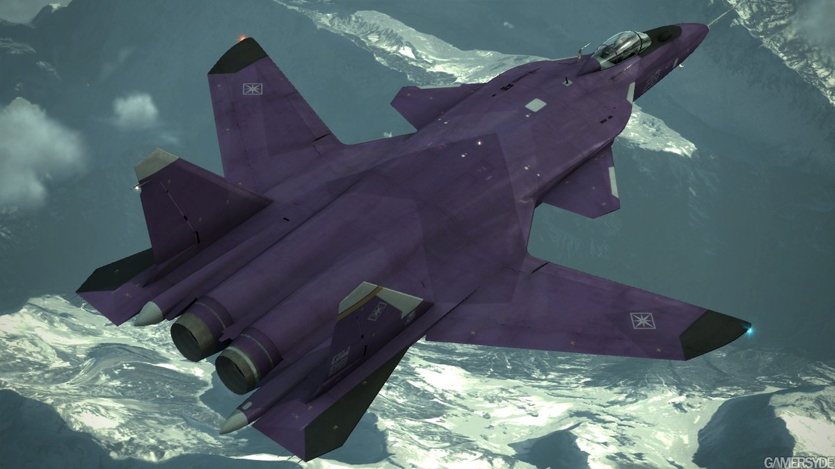 Су-47 в игре Ace Combat 6