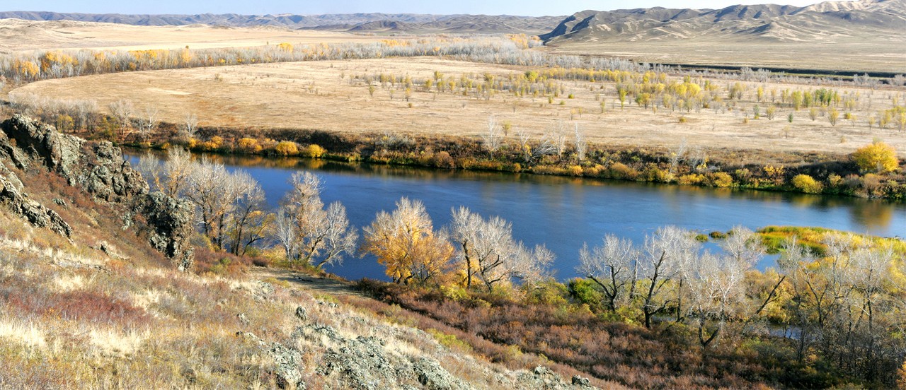 Красоты России. Реки и озера Южного Урала.