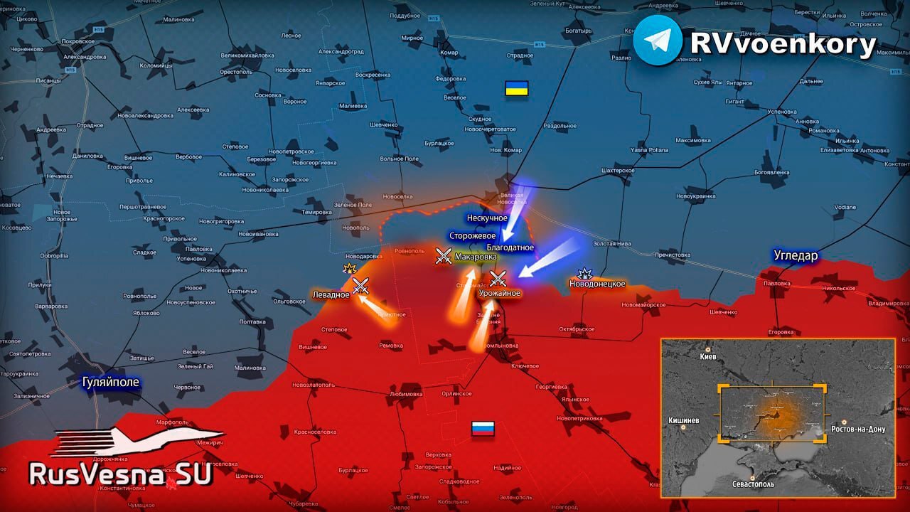 Наступление ВСУ. Времьевский выступ. «Перемога» ВСУ опять сменяется «зрадой»