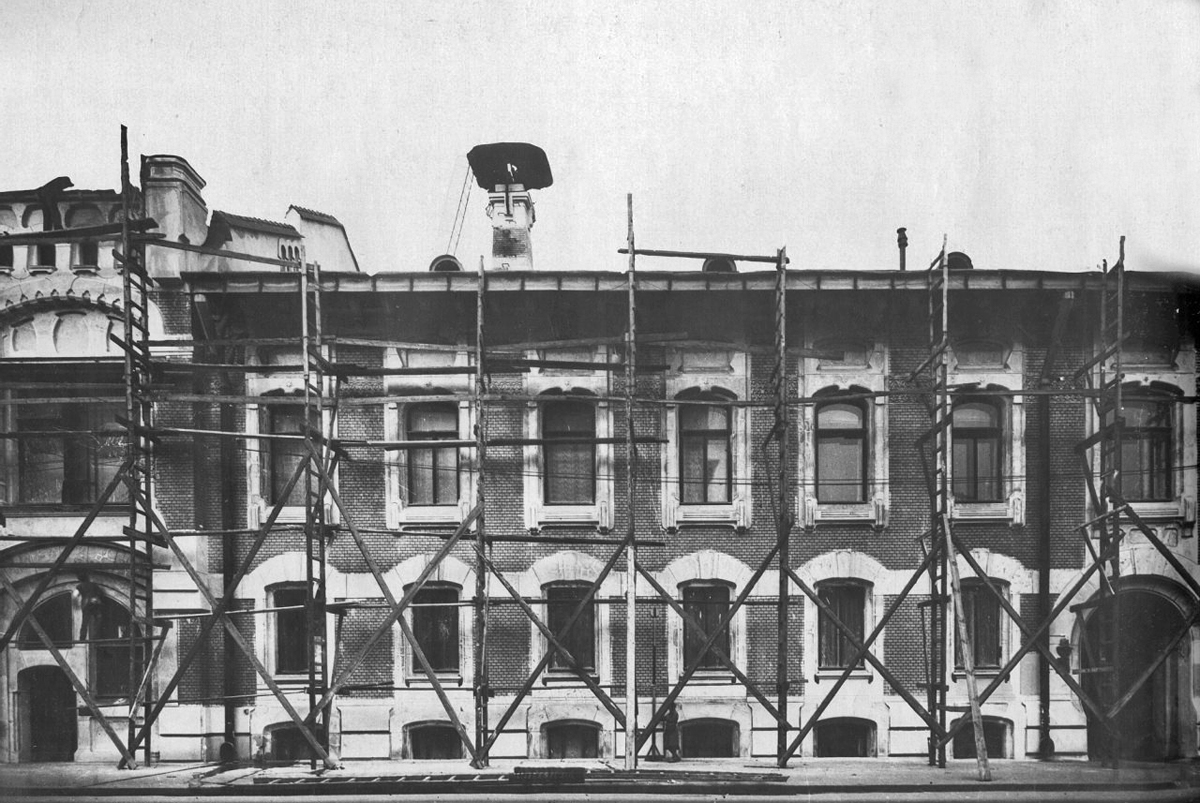 Причудливый декор московских домов в стиле модерн, ч.10