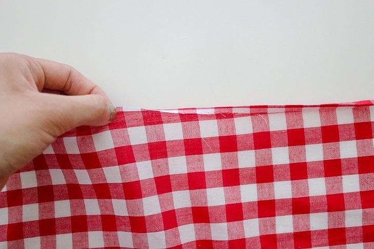 Фартук с широким поясом без выкройки: мастер-класс Фартук с широким поясом без выкройки: мастер-класс женские хобби