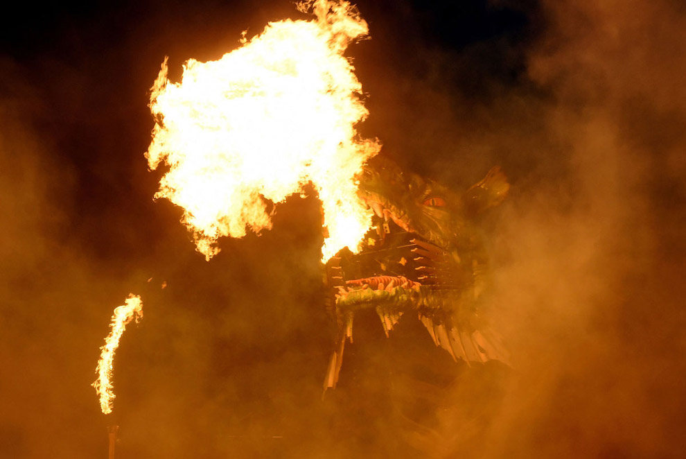 Театр La Machine, или дракон во Франции Европа,Путешествия,фото